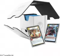 15. Gamegenic: Star Wars Unlimited Card Game - Twin Suns Deck Pod - Pudełko na Karty - White / Black