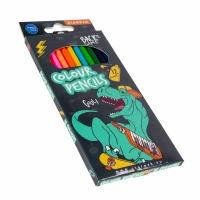 1. Starpak Kredki Ołówkowe 12 Kolorów Skate Dino 536292