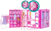 3. Mattel Barbie Garderoba Szafa Marzeń HXD59 