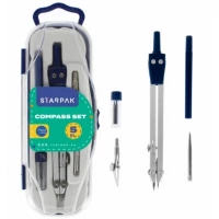 1. Starpak Cyrkiel Metalowy 5 elementów 447747