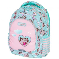 4. AstraBag Plecak Szkolny AB330 Kitty's World 502024001