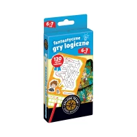1. Bright Junior Media Fantastyczne Gry Logiczne 6-7 Lat