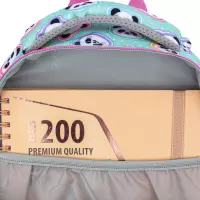 4. AstraBag Plecak Szkolny AB330 Minty Pandas 502025010