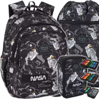 1. CoolPack Jerry Plecak Szkolny Astronaut F029932 + Worek F070932 + Piórnik F067932