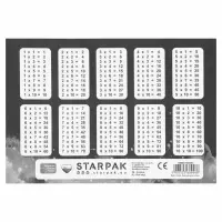 1. Starpak Plan Lekcji z Tabliczką Mnożenia A5 Konie 560063