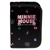 3. Paso Piórnik Dwuklapkowy bez Wyposażenia Disney Myszka Minnie Pink DM25XX-P001BW