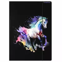 4. Starpak Teczka z Gumką Horses 559714