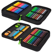 1. CoolPack Jumper 2 Piórnik Dwukomorowy Z Wyposażeniem Game Over F066679