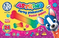 4. Astra Astrino Farby Plakatowe 24 Kolorów 20ml 301221005