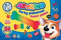 2. Astra Astrino Farby Plakatowe 24 Kolorów 20ml 301221005
