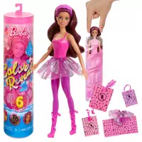 8. Mattel Lalka Barbie Color Rev Baletnica Tuba Niespodzianka HRK17