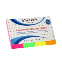 1. Starpak Zakładki Indeksujące Samoprzylepne Neon 244151