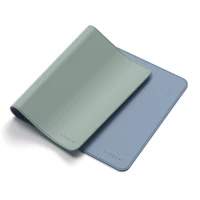 2. Satechi Dual Eco Leather Desk - Dwustronna Podkładka na Biurko z Eko Skóry Blue/Green