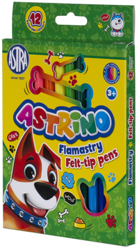 4. Astra Astrino Flamastry 12 Kolorów 314121002