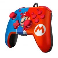4. PDP SWITCH Pad Przewodowy FACEOFF Delux+ Audio MARIO