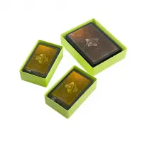 4. Gamegenic: Token Silo Card Add-On - Pojemniki - Lime - 3 szt.