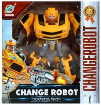 4. Mega Creative Auto Robot 2w1 Żółty 419283