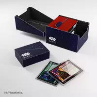 13. Gamegenic: Star Wars Unlimited Card Game - Twin Suns Soft Crate - Card Back Blue
