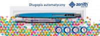 1. Zenith 5 Color Line Długopis Automatyczny + Wkład Blister 4550200 Żółty