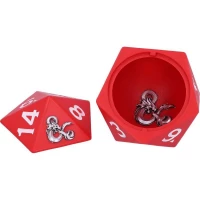 4. Pudełko na Kości Dungeons & Dragons D20 - 13,5 cm