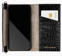 2. [NZ] iDeal of Sweden Cassette Clutch- etui ochronne do iPhone 13 Pro Max (Black Croco)