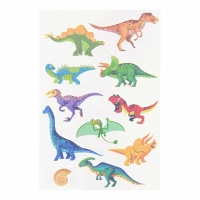 1. Sticker Boo Tatuaż Zmywalny Dla Dzieci Dinozaury 540450