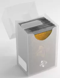 8. Gamegenic: Mini-American Card Holder - 60+ - Pudełko na Karty - Clear