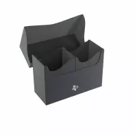 4. Gamegenic: Double Deck Holder 160+ - Pudełko na Karty - Black
