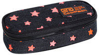 1. CoolPack Campus Piórnik Tuba Usztywniona Z Organizerem Orange Stars C62135