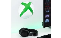 3. Lampka Biurkowa Ścienna XBOX Logo Zielona