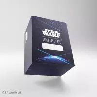8. Gamegenic: Star Wars Unlimited Card Game - Twin Suns Soft Crate - Card Back Blue