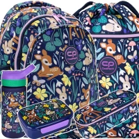1. CoolPack Zestaw Szkolny Oh My Deer 5el. Plecak Jerry F029664 + Worek F070664 + Piórnik F062664