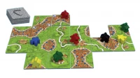 3. Carcassonne Podstawa + Opat i Rzeka