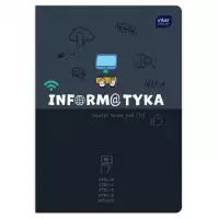 1. Interdruk Zeszyt A5 60 kartek kratka Informatyka 230171