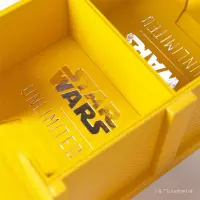 13. Gamegenic: Star Wars Unlimited - Double Deck Pod - Premium Pudełko na Karty - Yellow
