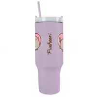 3. Kubek Podróżny ze Słomką Pusheen - Serce - 1180 ml