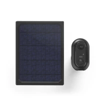 1. Hama Kamera Zewnętrzna Wifi Akumulatorowa z Panelem Słonecznym z Czujnikiem