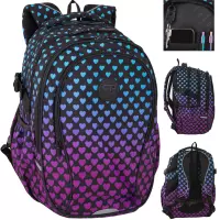 7. CoolPack Factor Plecak Szkolny Młodzieżowy Dark Marshmallow F002908