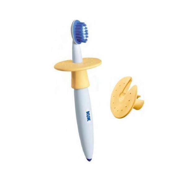 Szczoteczka Do Zębów Dla Niemowlaka Nuk Pierwsza Szczoteczka Do Zębów 256207 sklep cena: 15,99 zł. 3Kropki.pl