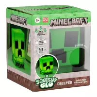 1. Silikonowa Lampka z Akumulatorem Minecraft -  Creeper