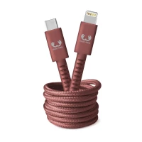 1. Fresh 'n Rebel Kabel USB-C Lightning 2.0m Safari Red