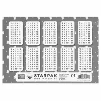 1. Starpak Plan Lekcji z Tabliczką Mnożenia A5 Kitty 560058