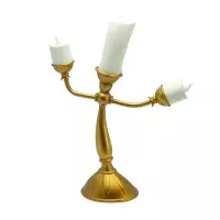 3. Lampka Disney Piękna i Bestia - Świecznik