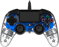 1. Nacon PS4 Compact Controller Niebieski - Świecący