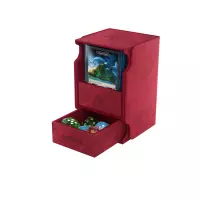3. Gamegenic: Watchtower 100+ XL Convertible - Ekskluzywne Pudełko na Karty - Red