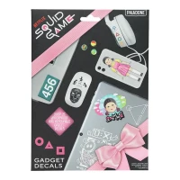 1. Naklejki Dekoracyjne Squid Game - 37 szt.
