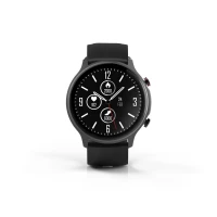 1. Hama Fit Watch 6910 Smartwatch IP68 Tętno Pulsoksymetr GPS Czarny