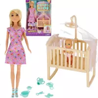 1. Mega Creative Lalka Mama 29 cm + Akcesoria 
