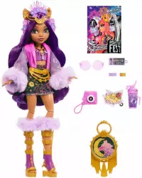 6. Mattel Monster High Fest Lalka Clawdeen Wolf Fashion + Akcesoria Festiwalowe HXH80