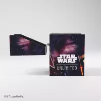 6. Gamegenic: Star Wars Unlimited - Soft Crate - Pudełko na Karty - X-Wing/TIE Fighter